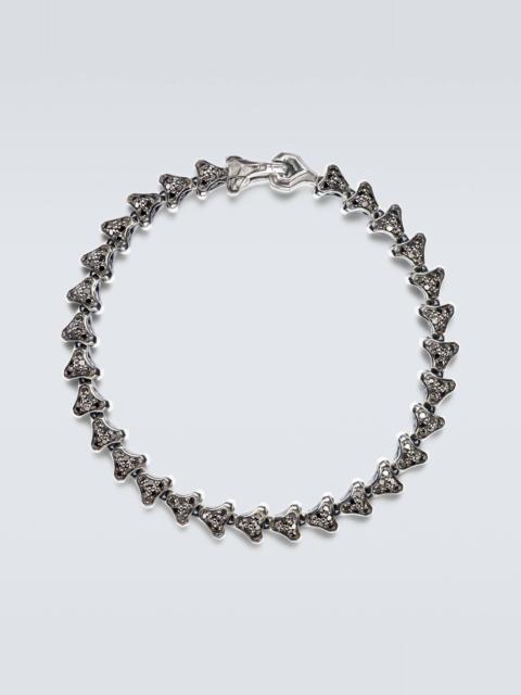 DAVID YURMAN Armory® 925 sterling silver bracelet with diamonds