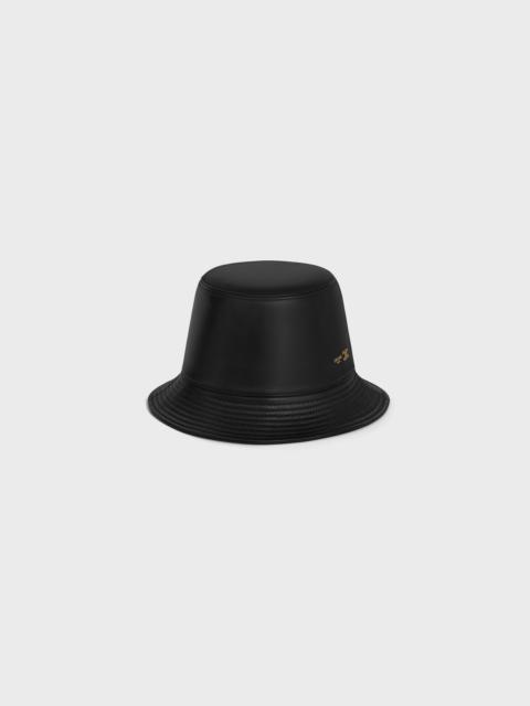 CELINE bucket hat IN soft lambskin