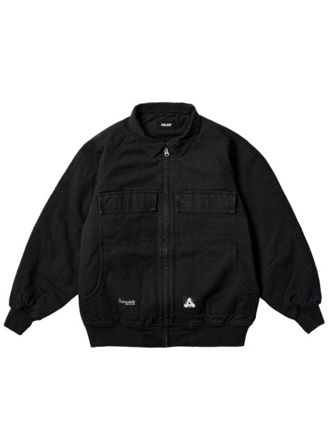 PALACE HEAVY CANVAS BOMBER JACKET BLACK