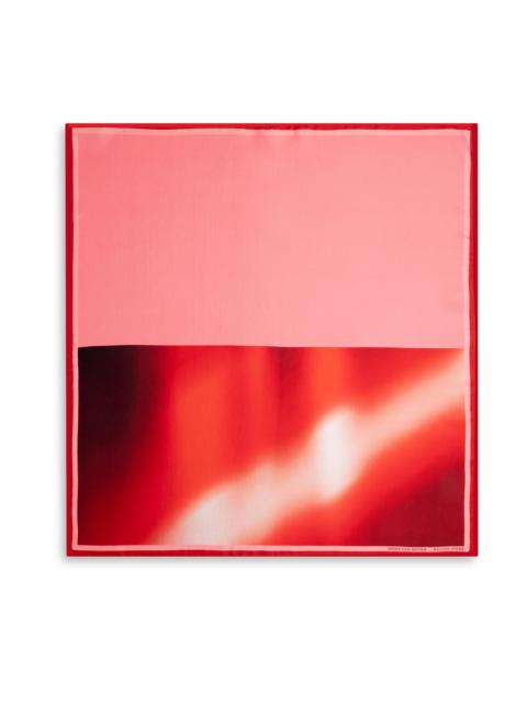 Dries Van Noten Women's Raving Rose Silk Foulard Scarf - Raving Rose