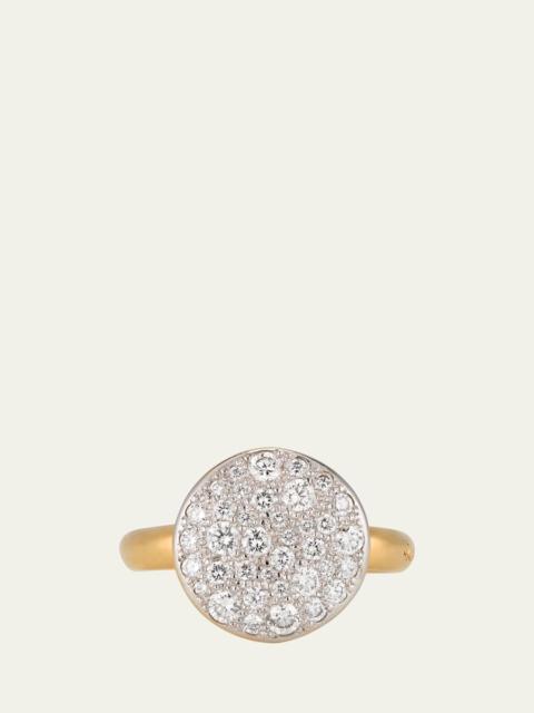Pomellato Sabbia 18K Gold Diamond Ring