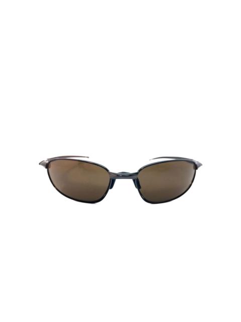 Nike Pounce oval-frame sunglasses