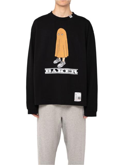 Maison MIHARAYASUHIRO BAKER Printed Long Sleeve Tee