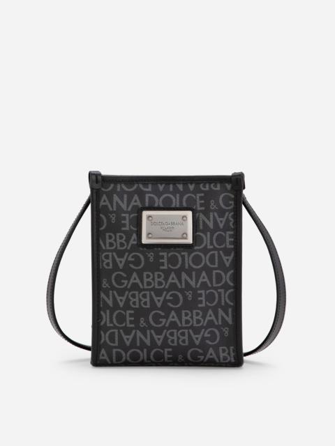 Dolce & Gabbana Small printed jacquard shopper