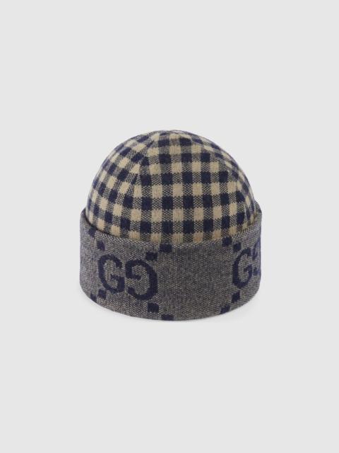GUCCI Reversible wool hat