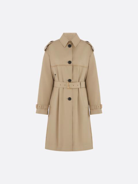 Dior Embroidered Trench Coat