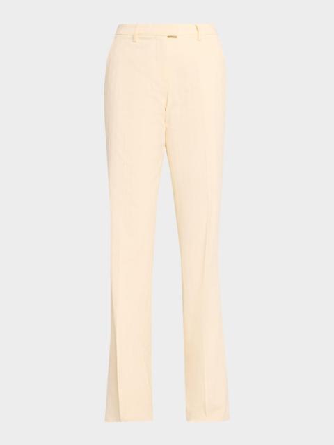 Etro Paisley Jacquard Bootcut-Leg Trousers