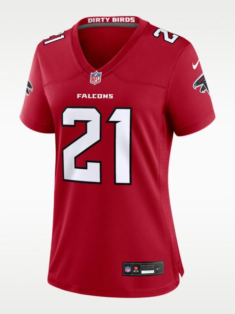 Nike Deion Sanders Atlanta Falcons Retired Women's Nike NFL Game Jersey
