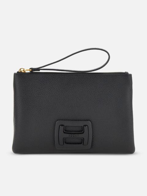 HOGAN Pouch Medium Black