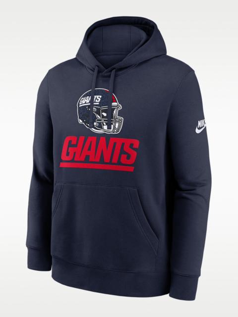 Nike New York Giants Best Season Rewind Club Men's Nike NFL Pullover Hoodie