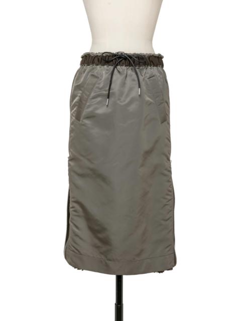 sacai Nylon Twill Skirt
