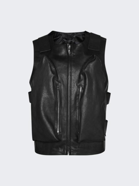 WHO DECIDES WAR Bullet Point Vest Coal