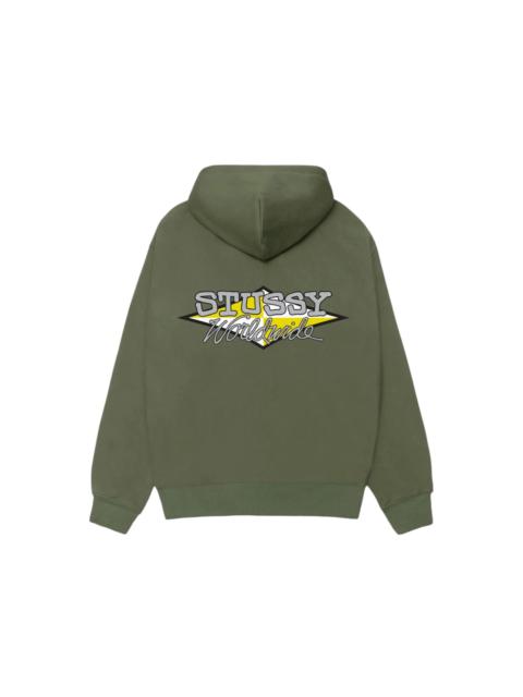 Stüssy Stussy Worldwide Diamond Hoodie Olive