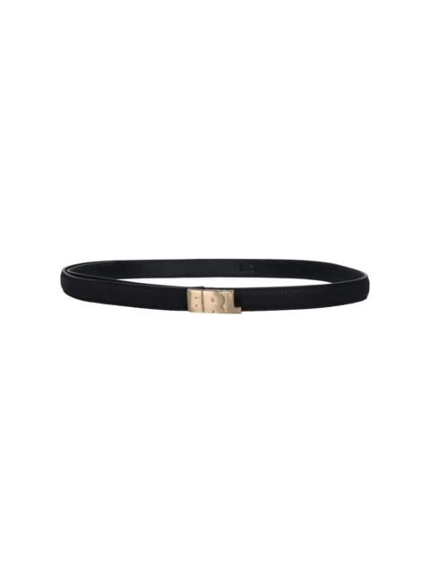 ERL LEATHER LOGO BELT