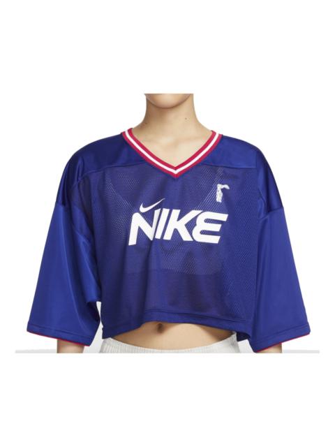 Nike (WMNS) Nike Sportswear Jersey 1972 'Blue' HF6288-455