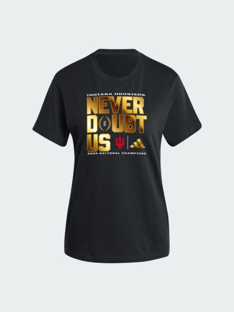adidas Indiana Hoosiers WOMENS HOUSE OF BLANKS T-SHIRT