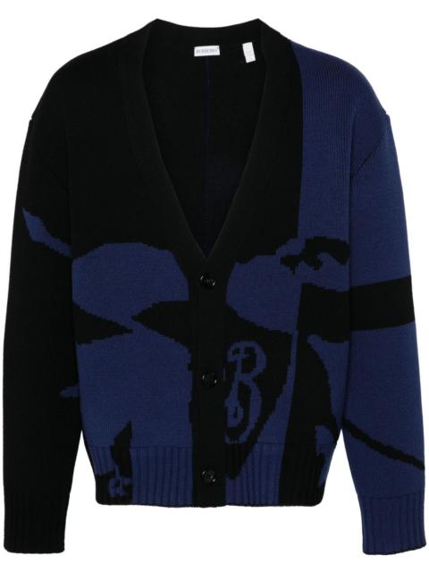 Burberry EKD wool cardigan