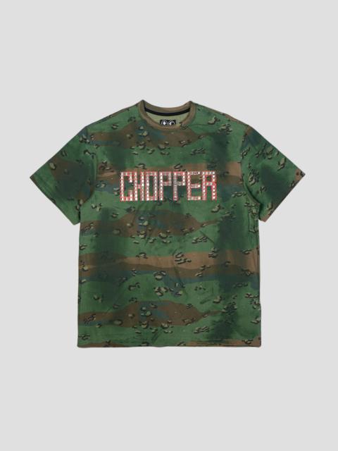 Thug Club Khaki Camoflage 'Chopper' T-shirt | ssense