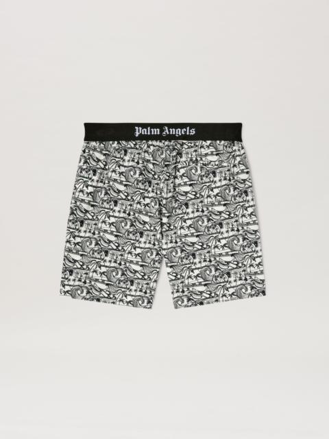 Palm Angels Waves Easy Shorts