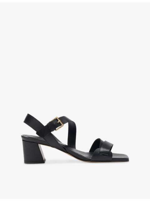 WHISTLES Strappy Leather Heeled Sandals