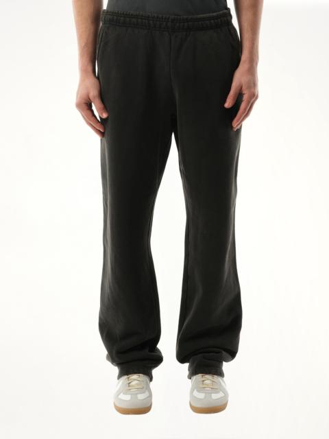 entire studios Straight-Leg Sweatpants in Washed Black