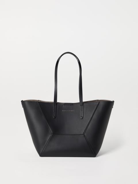 Brunello Cucinelli BC Duo small bag in calfskin with monili