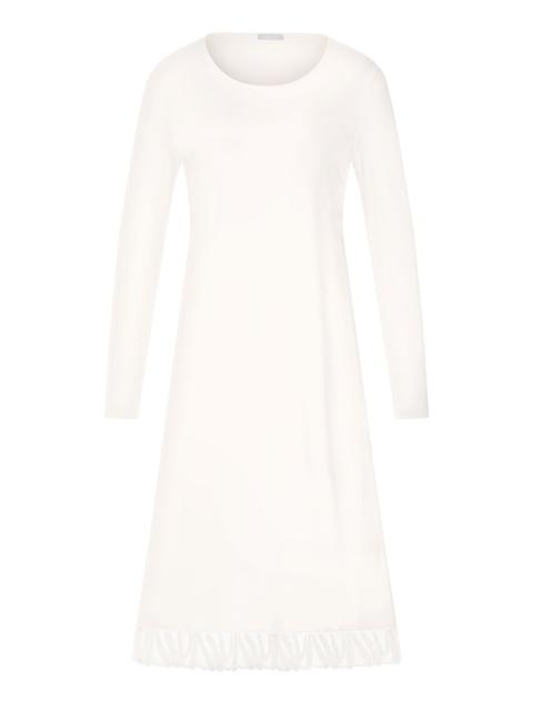 HANRO Rosaria Floral Embroidered Cotton Nightgown