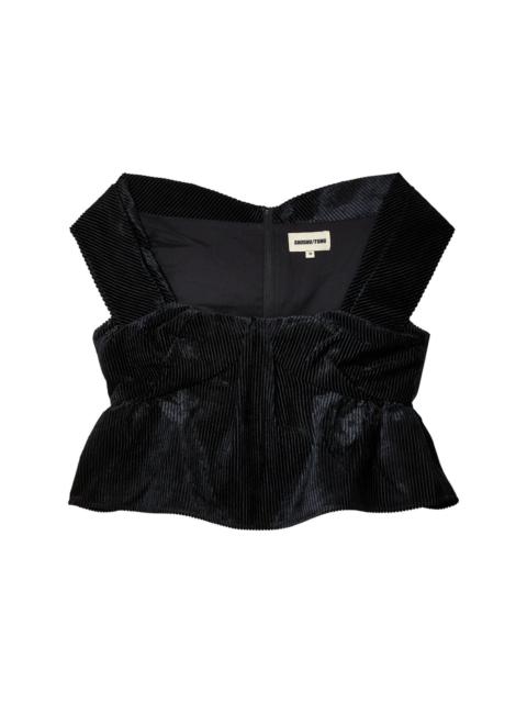 SHUSHU/TONG pleated top