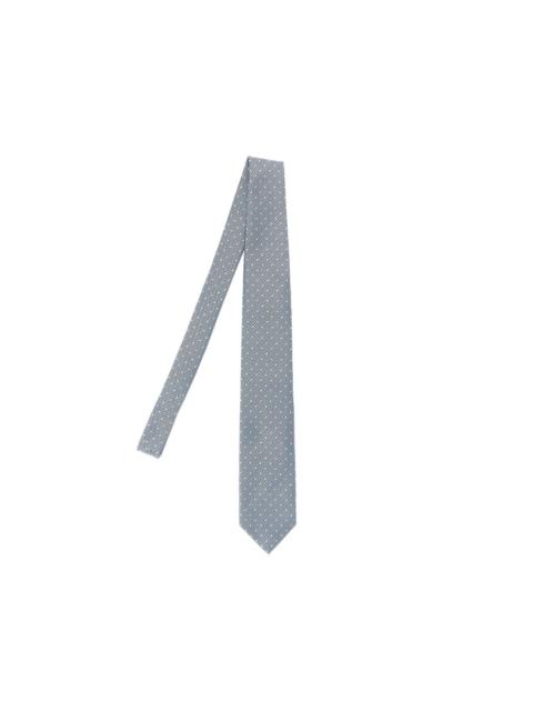 TOM FORD jacquard polka-dot silk tie