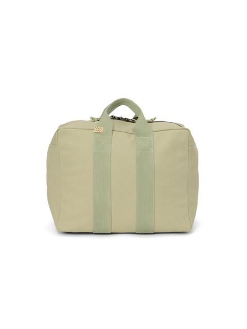 visvim CANVAS PLURA BAG (M) LT.GREEN
