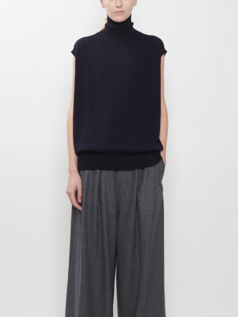 SOFIE D'HOORE Maia Cashmere Sleeveless Sweater — Midnight