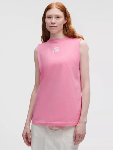lululemon All Yours Organic Cotton-Blend Tank Top *Pride