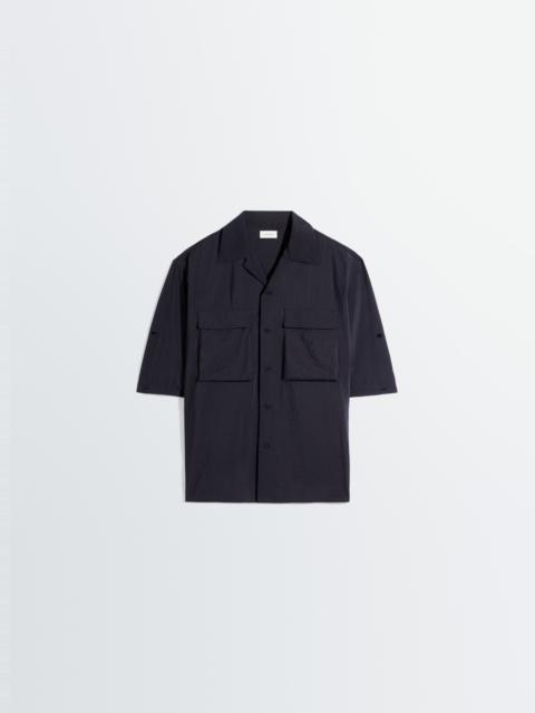 Lemaire SHORT SLEEVE UTILITY SHIRT IN WASHED TECHNICAL COTTON