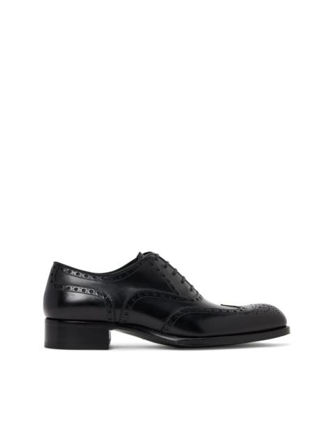 leather brogues