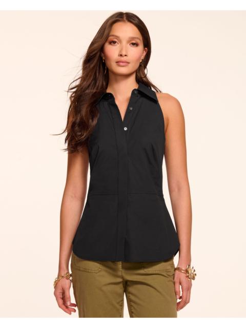 RAMY BROOK Inessa Cotton Poplin Sleeveless Top