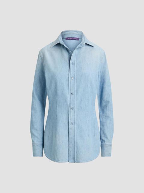 Ralph Lauren Women's Callie Cotton Denim Shirt - Cirrus Indigo