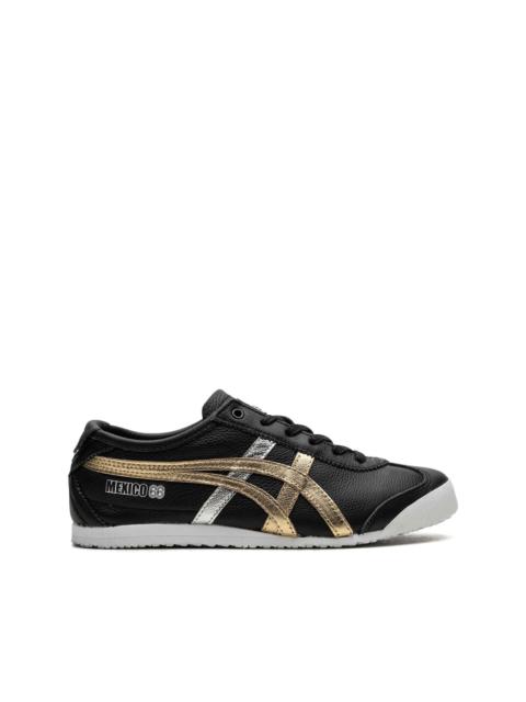 Onitsuka Tiger Mexico 66 "Black Gold Silver" sneakers