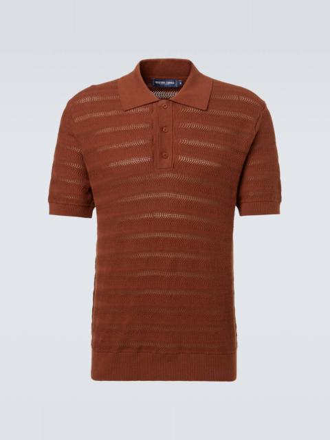 FRESCOBOL CARIOCA Vidal knit cotton polo shirt