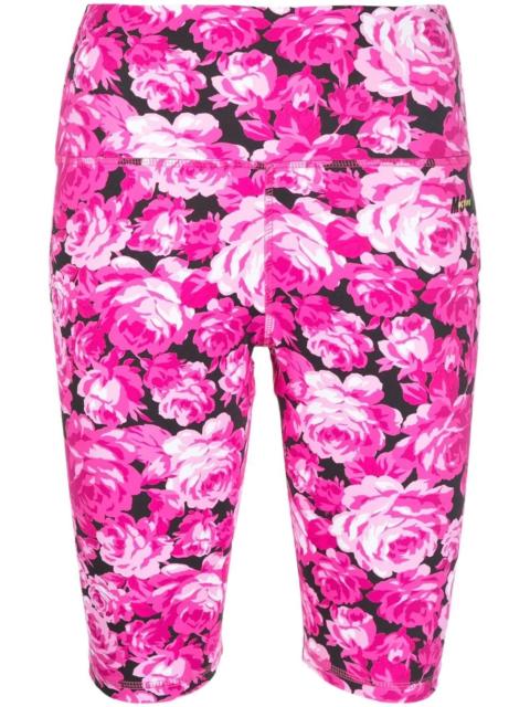 MSGM floral-print cycling shorts