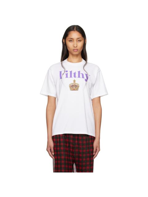 UNDERCOVER White 'Filthy' T-shirt