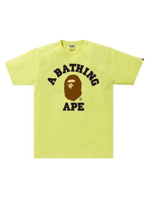 BAPE College Tee 'Green'