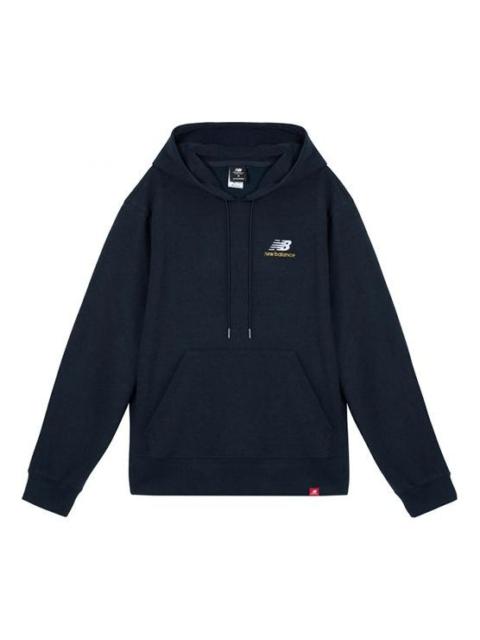 New Balance New Balance Embroidered Logo Sports Pullover Navy Blue AMT11550-ECL