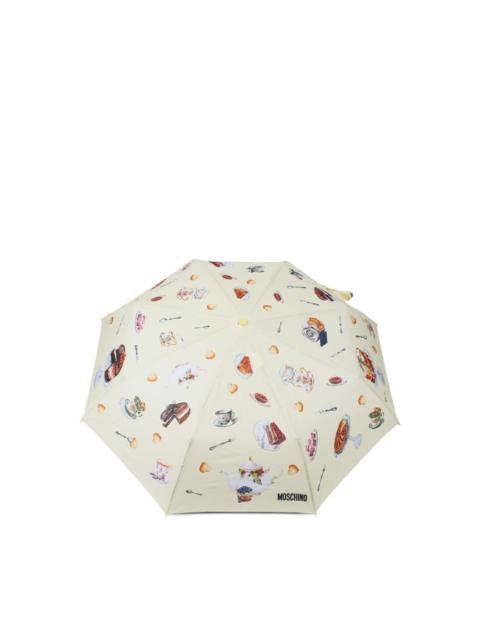 Moschino DESSERTS-PRINT UMBRELLA