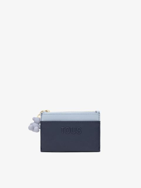 TOUS Navy blue Change purse-cardholder TOUS Audree Saffiano