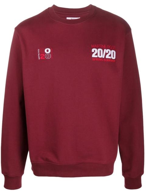 Martine Rose embroidered logo jumper
