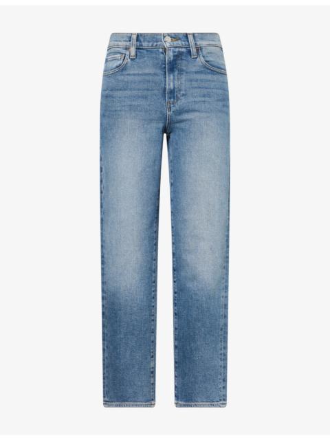 PAIGE Reece Straight-Leg Denim Jeans