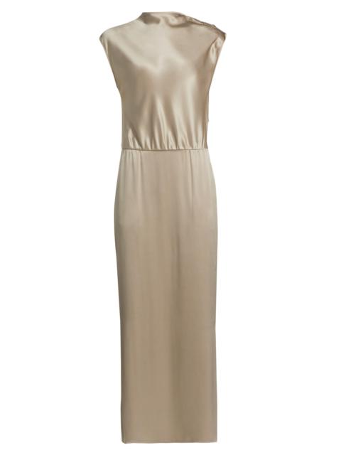 GIORGIO ARMANI Women's Double Silk Satin Dress - Savannah