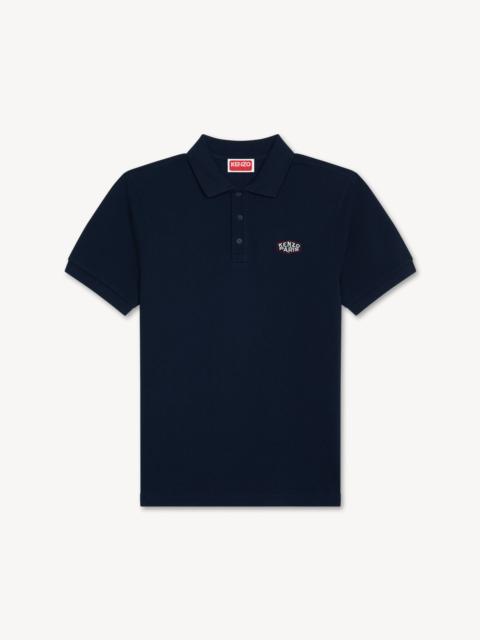 KENZO 'KENZO Paris Frame' embroidered slim polo in cotton