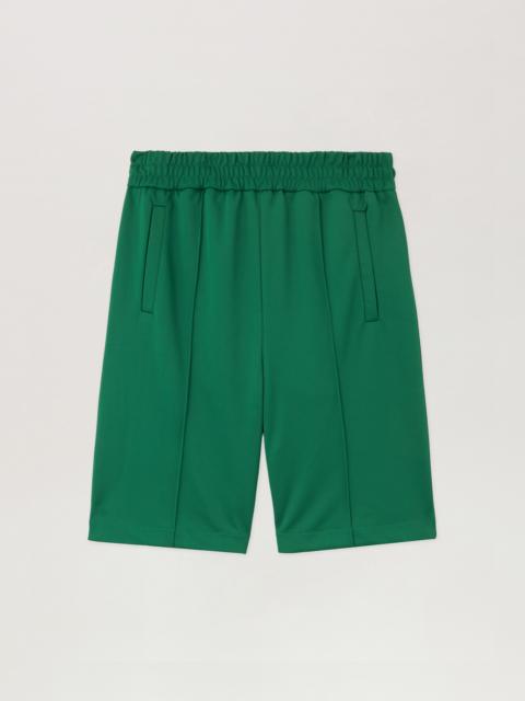 Palm Angels B Curved Logo Track Shorts