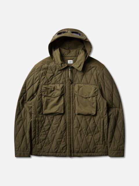 C.P. Company Men's GD Liner Mixed Goggle Jacket Ivy Green